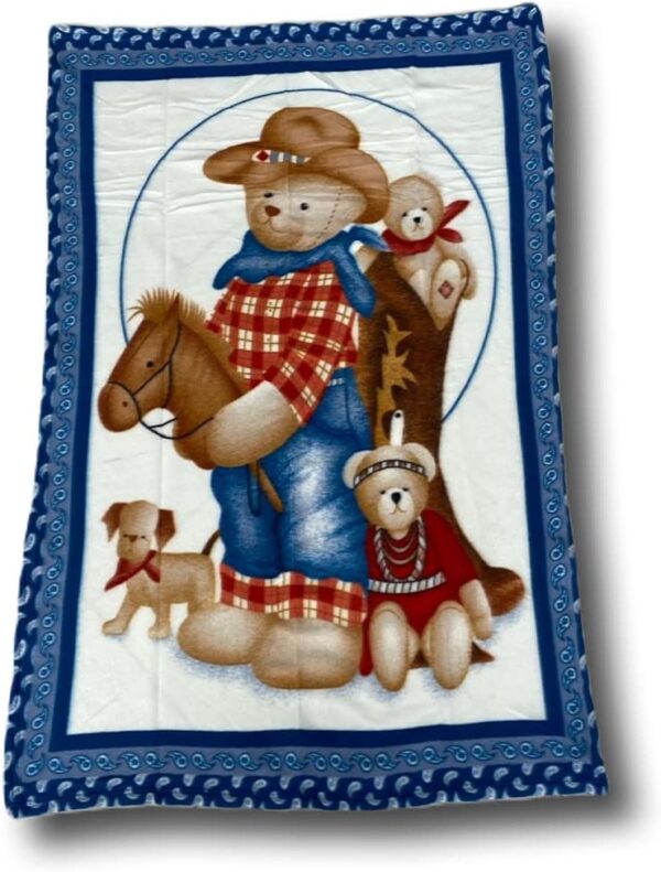 Coperta neonato fantasia Cow Boy Coperta neonato fantasia Cow Boy