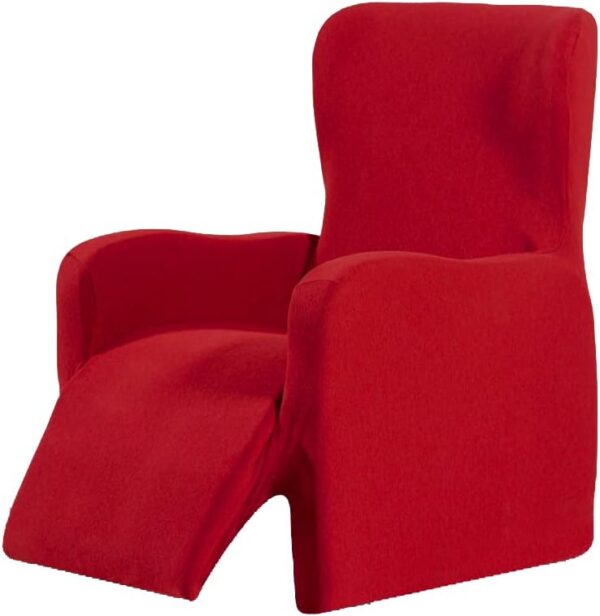 Copripoltrona colore rubino Copripoltrona colore rubino